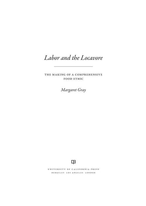 Book cover of Labor and the Locavore