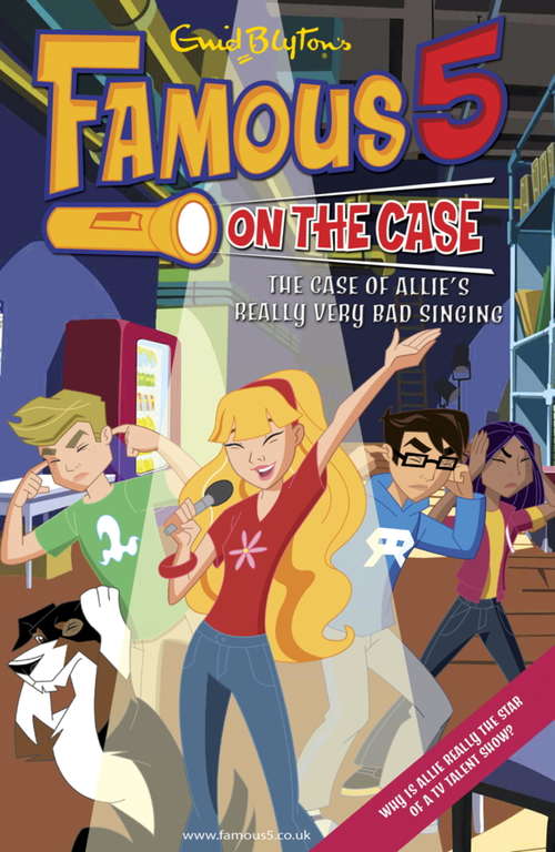 Book cover of Case File 10: Case File 10 The Case of Allie's Really Very Dad Singing