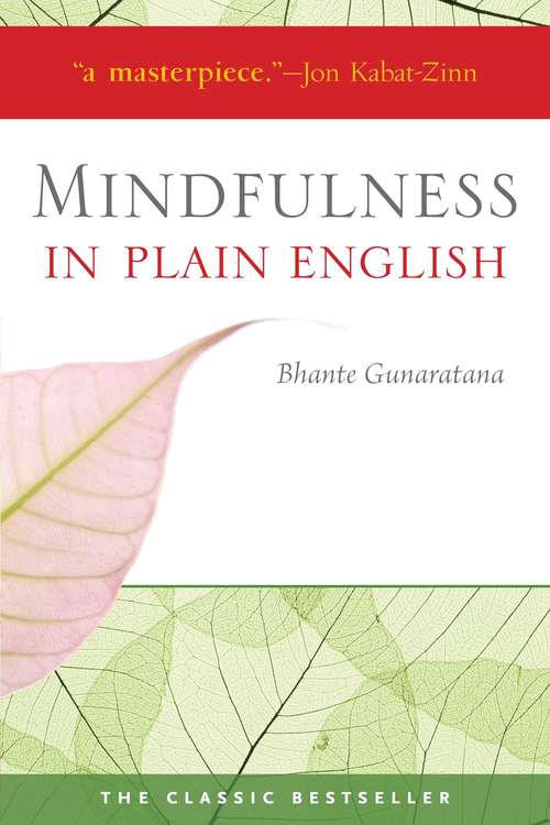 Book cover of Mindfulness in Plain English