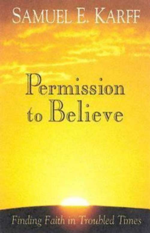Book cover of Permission to Believe