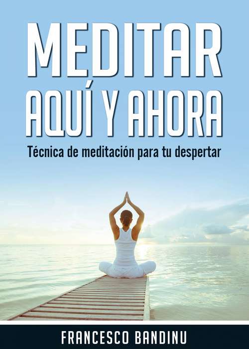 Book cover of Meditar aquí y ahora. Técnica de Meditación Para tu Despertar.