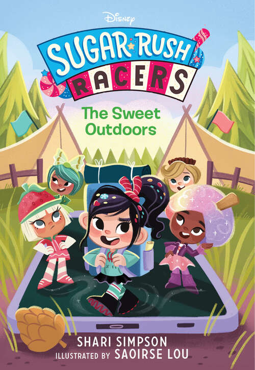 Book cover of Sugar Rush Racers: The Sweet Outdoors (Sugar Rush Racers)