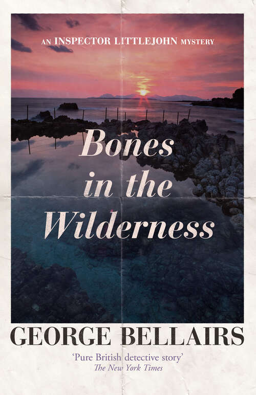 Book cover of Bones in the Wilderness (The Inspector Littlejohn Mysteries)