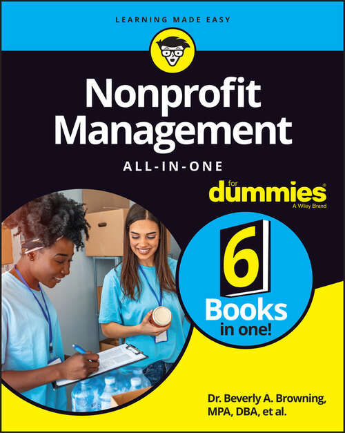 Book cover of Nonprofit Management All-in-One For Dummies