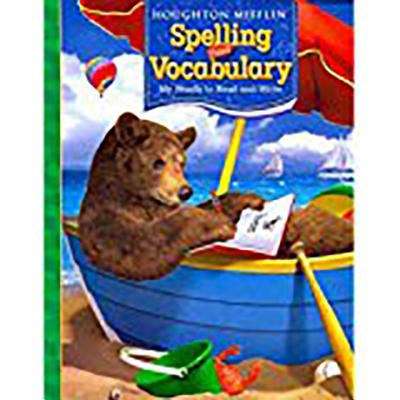 Book cover of Houghton Mifflin Spelling and Vocabulary, My Words to Read and Write