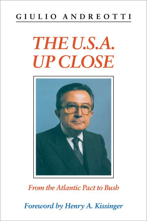Book cover of The USA Up Close