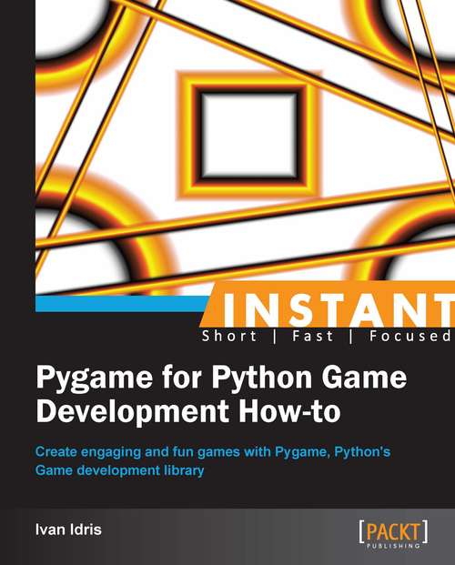 Book cover of Instant Pygame for Python Game Development How-to