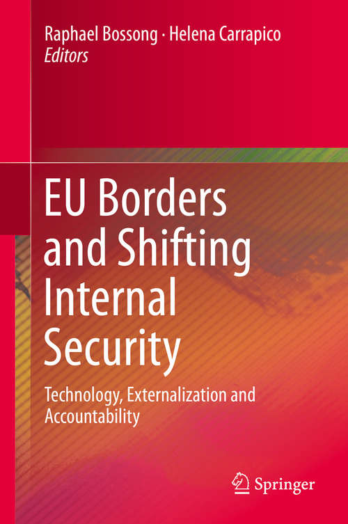 Book cover of EU Borders and Shifting Internal Security