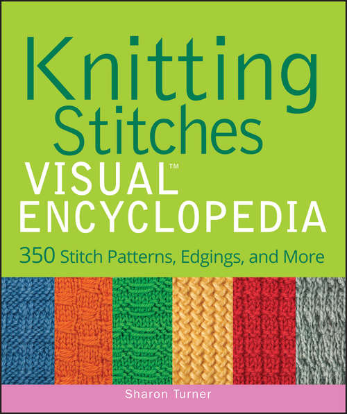 Book cover of Knitting Stitches VISUAL Encyclopedia