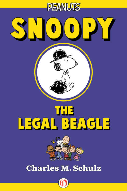 Book cover of Snoopy the Legal Beagle