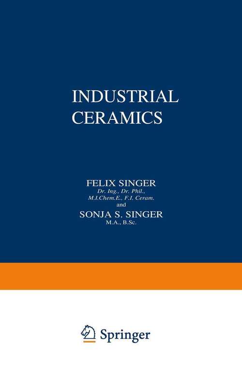 Book cover of Industrial Ceramics