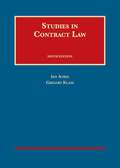 Studies In Contract Law (University Casebook)