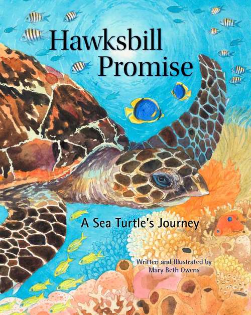 Book cover of Hawksbill Promise: The Journey Of An Endangered Sea Turtle (Tilbury House Nature Book #0)