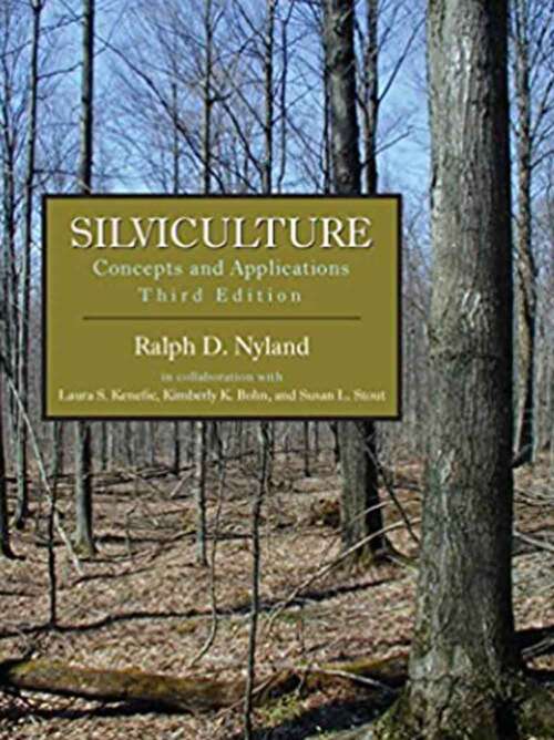 Book cover of Silviculture: Concepts And Applications (3)