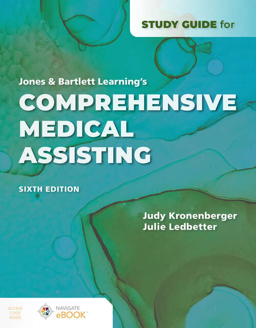 Book cover of Study Guide for Jones & Bartlett Learning's Comprehensive Medical Assisting