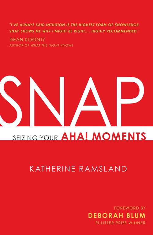 Book cover of SNAP: Seizing Your Aha! Moments