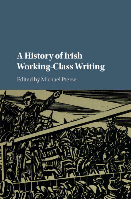 Book cover of A History of Irish Working-Class Writing