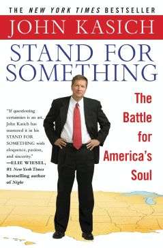 Book cover of Stand for Something: The Battle for America's Soul