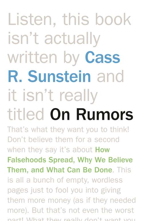 Book cover of On Rumors