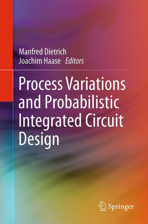 Book cover of Process Variations and Probabilistic Integrated Circuit Design