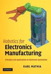 Book cover of Robotics for Electronics Manufacturing