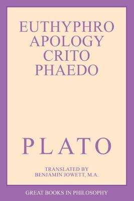 Book cover of Euthyphro, Apology, Crito, and Phaedo