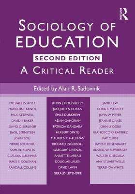 Book cover of Sociology Of Education: A Critical Reader 2nd Ed