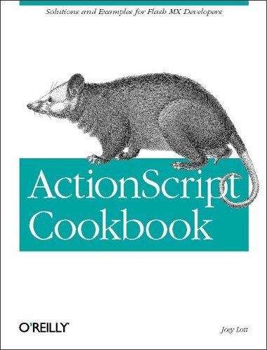 Book cover of ActionScript Cookbook