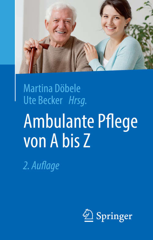 Book cover of Ambulante Pflege von A bis Z