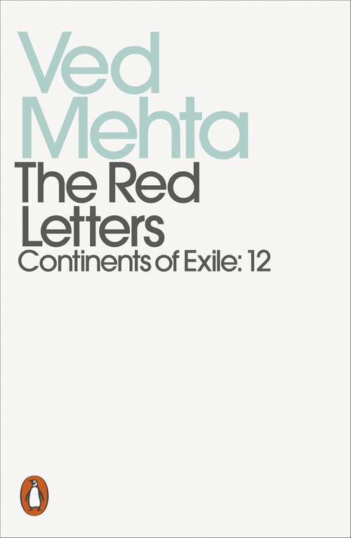 Book cover of The Red Letters: Continents of Exile: 12 (Penguin Modern Classics)