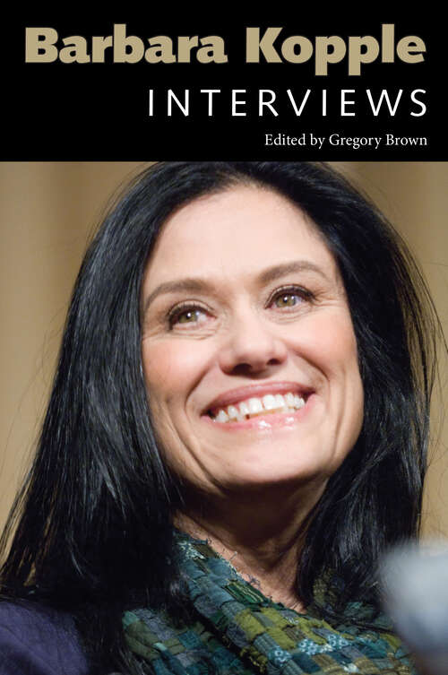 Book cover of Barbara Kopple: Interviews (EPUB Single) (Conversations with Filmmakers Series)