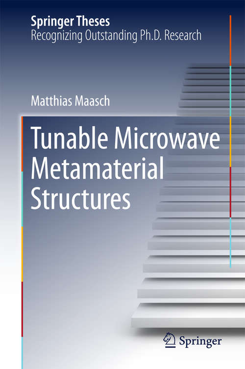 Book cover of Tunable Microwave Metamaterial Structures