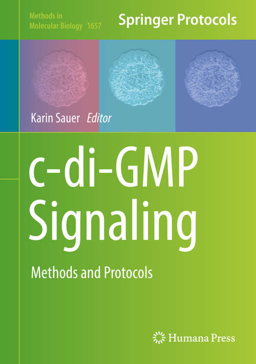 Book cover of c-di-GMP Signaling