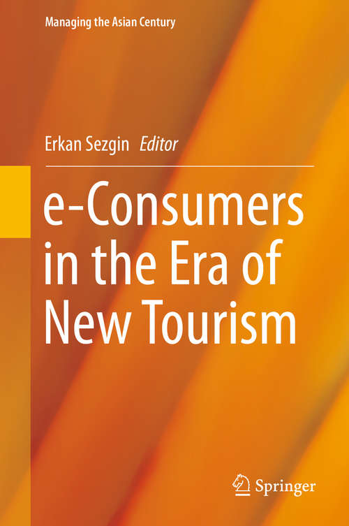 Book cover of e-Consumers in the Era of New Tourism