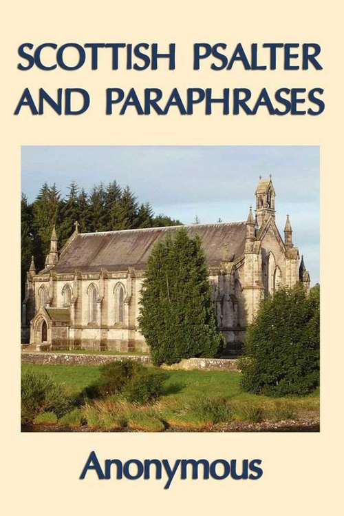 Scottish Psalter and Paraphrases