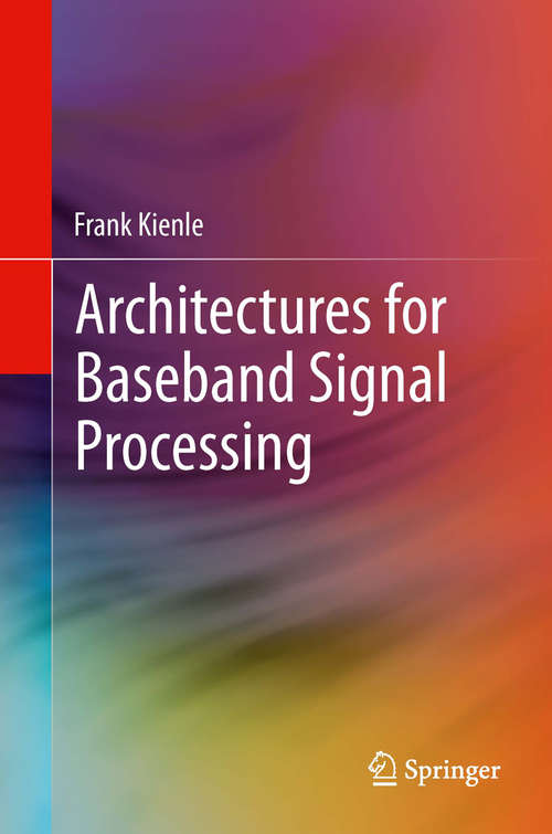 Book cover of Architectures for Baseband Signal Processing