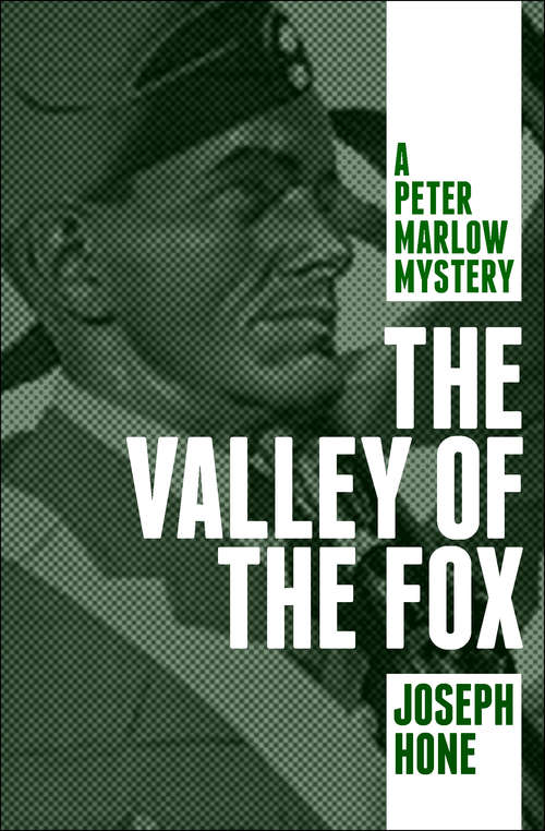 Book cover of The Valley of the Fox (The Peter Marlow Mysteries #4)