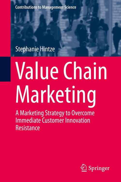 Book cover of Value Chain Marketing