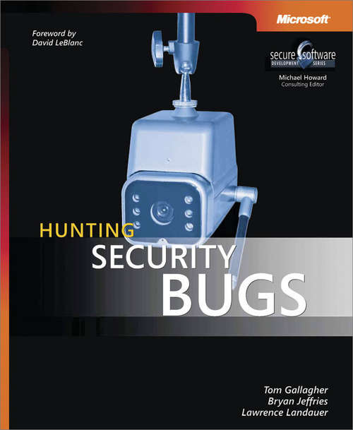 Book cover of Hunting Security Bugs