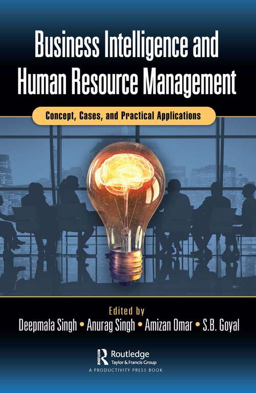 Book cover of Business Intelligence and Human Resource Management: Concept, Cases, and Practical Applications