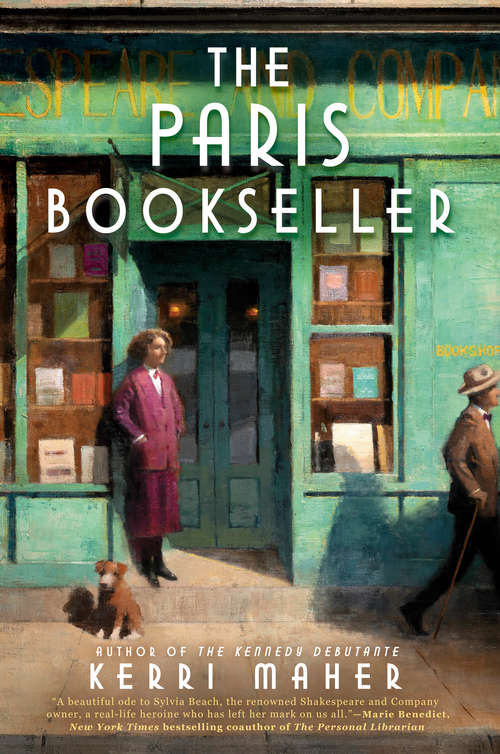 Book cover of The Paris Bookseller