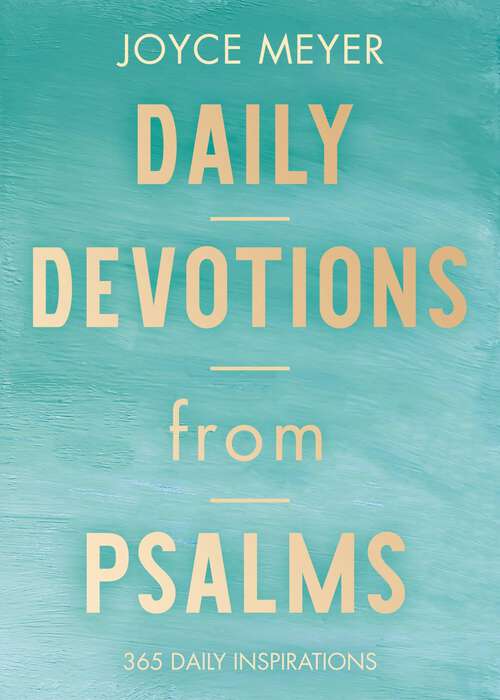 Book cover of Daily Devotions from Psalms: 365 Daily Inspirations