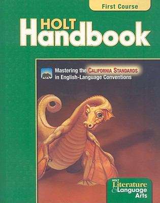 Holt Handbook, First Course: Grammar, Usage, Mechanics, Sentences