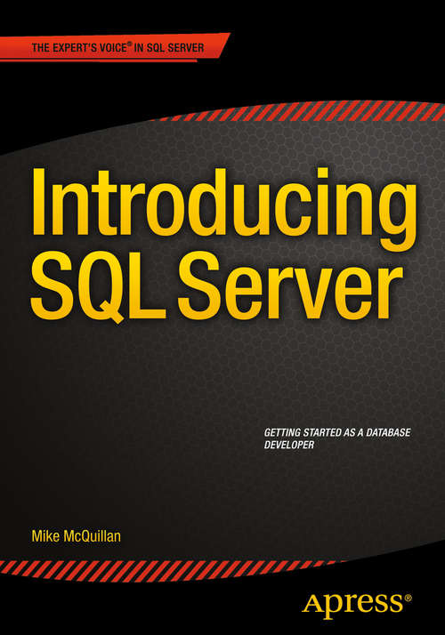 Book cover of Introducing SQL Server