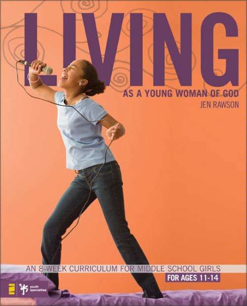 Book cover of Living as a Young Woman of God