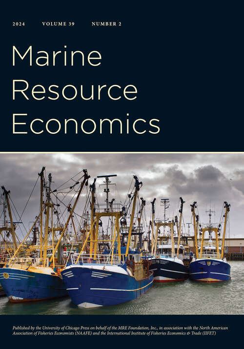 Book cover of Marine Resource Economics, volume 39 number 2 (April 2024)