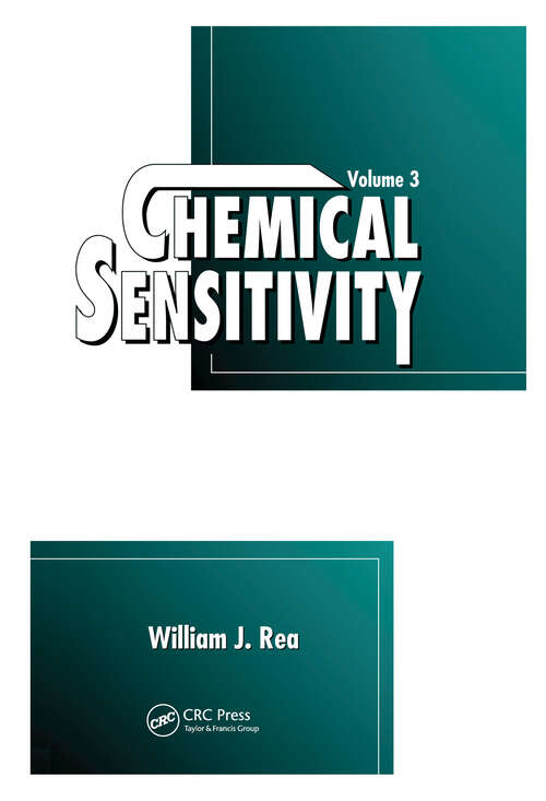 Book cover of Chemical Sensitivity: Clinical Manifestation, Volume III
