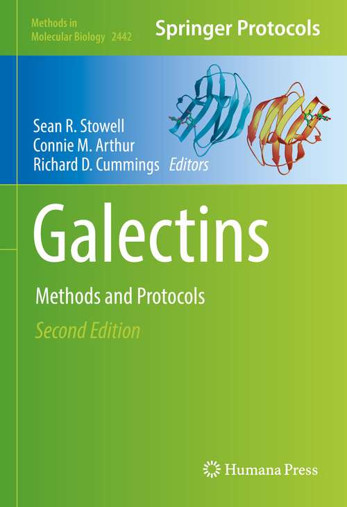 Book cover of Galectins: Methods and Protocols (2nd ed. 2022) (Methods in Molecular Biology #2442)