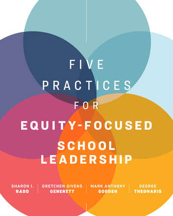 Book cover of Five Practices for Equity-Focused School Leadership