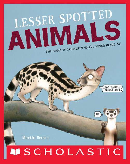 Book cover of Lesser Spotted Animals
